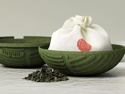 紙漿模塑新應(yīng)用| 中國風茶葉包 甘蔗渣做洗護用品